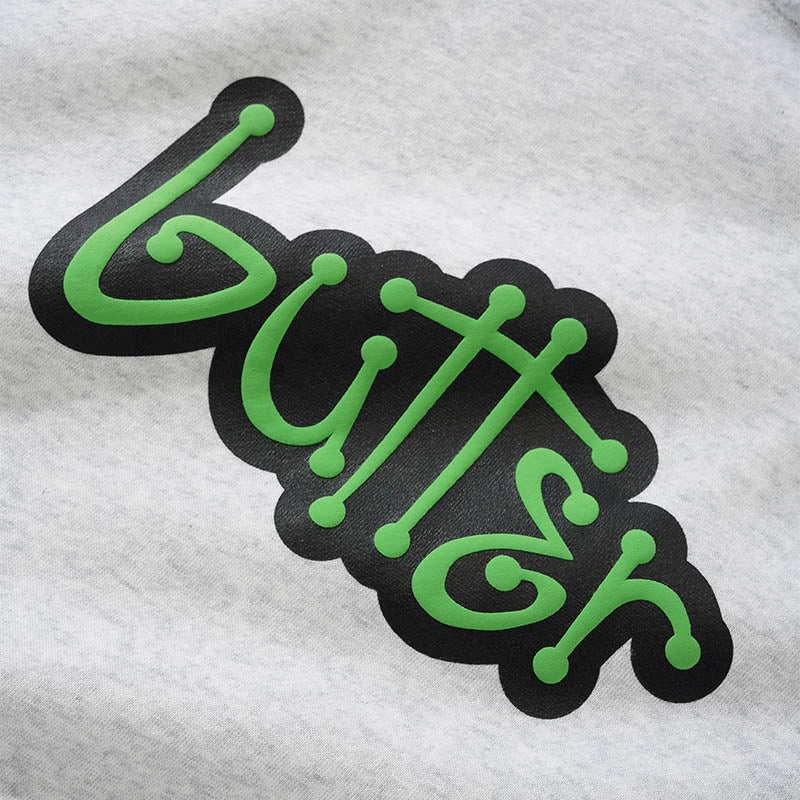 Butter Goods - Connection Pullover Hooded Sweatshirt - Ash - Image 2