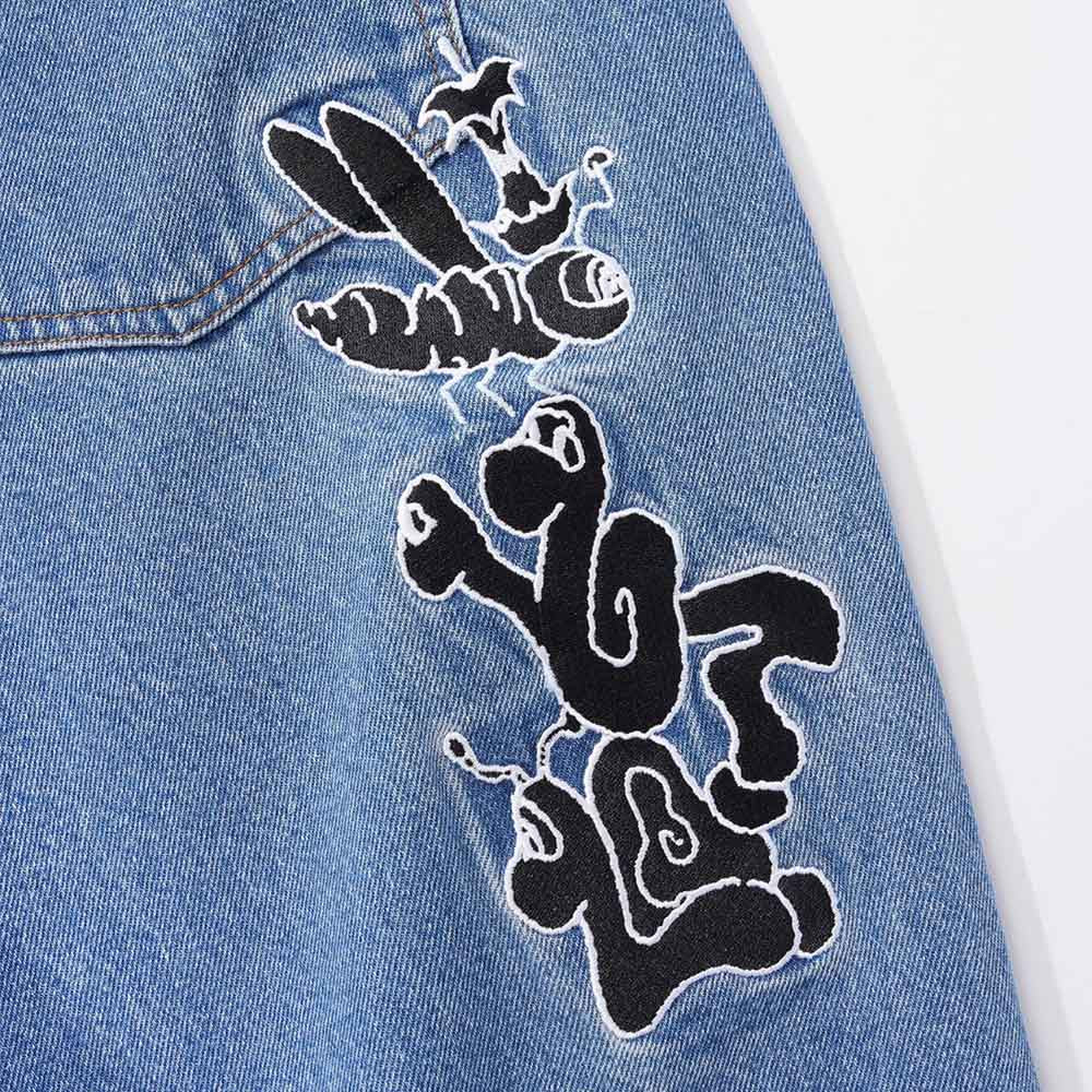 Butter Goods - Critter Heavy Weight Denim Jeans - Washed Indigo - Image 3
