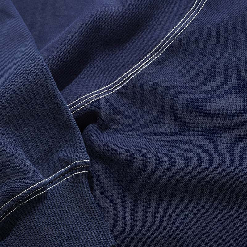 Butter Goods - Crust Crewneck Sweatshirt - Washed Navy - Image 3