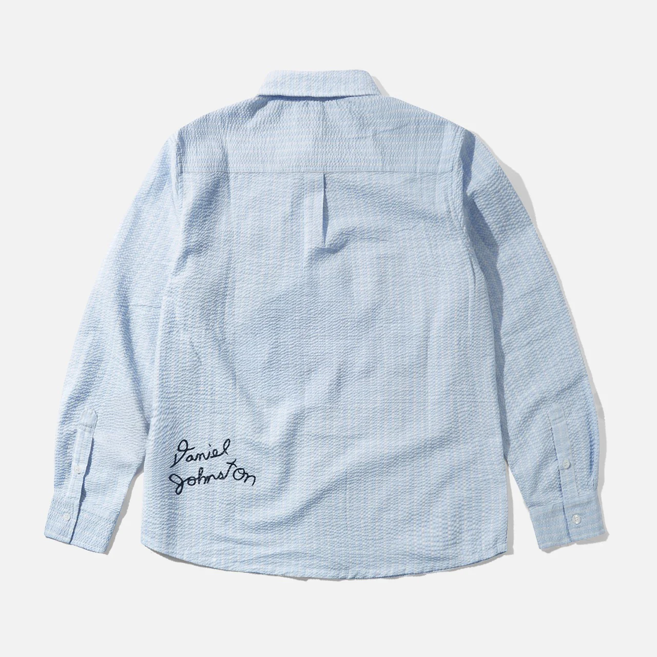 Butter Goods - Daniel Johnston Alive Again Long Sleeve Shirt - Light Blue - Image 2