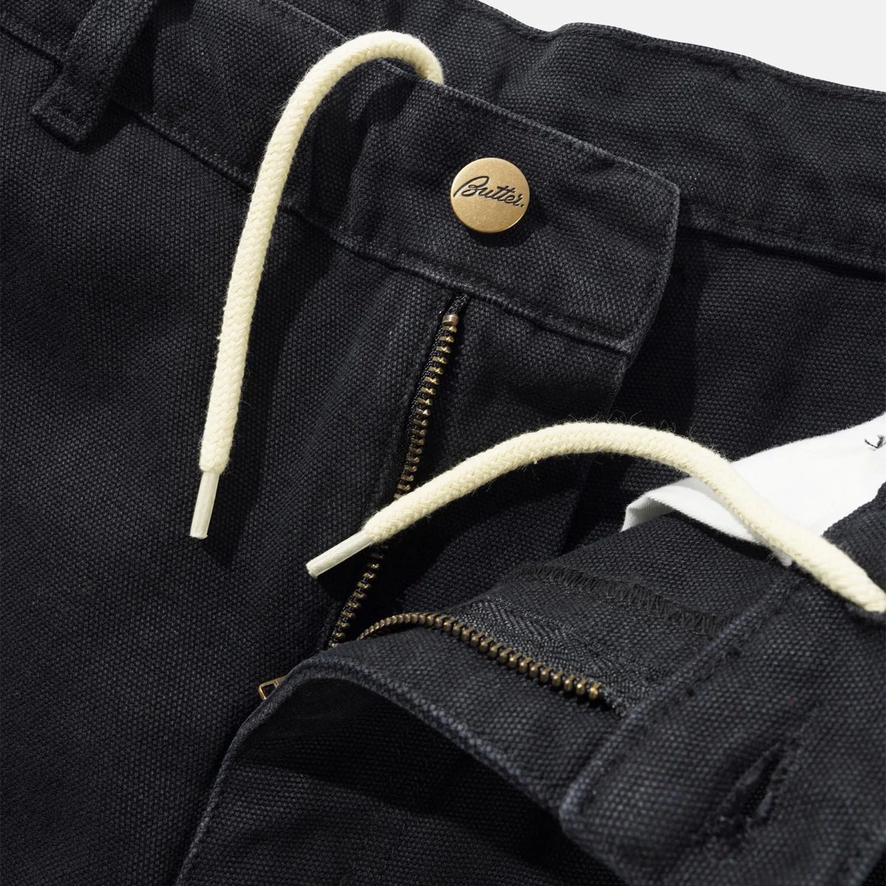Butter Goods - Canvas Work Pants - Black - Image 4