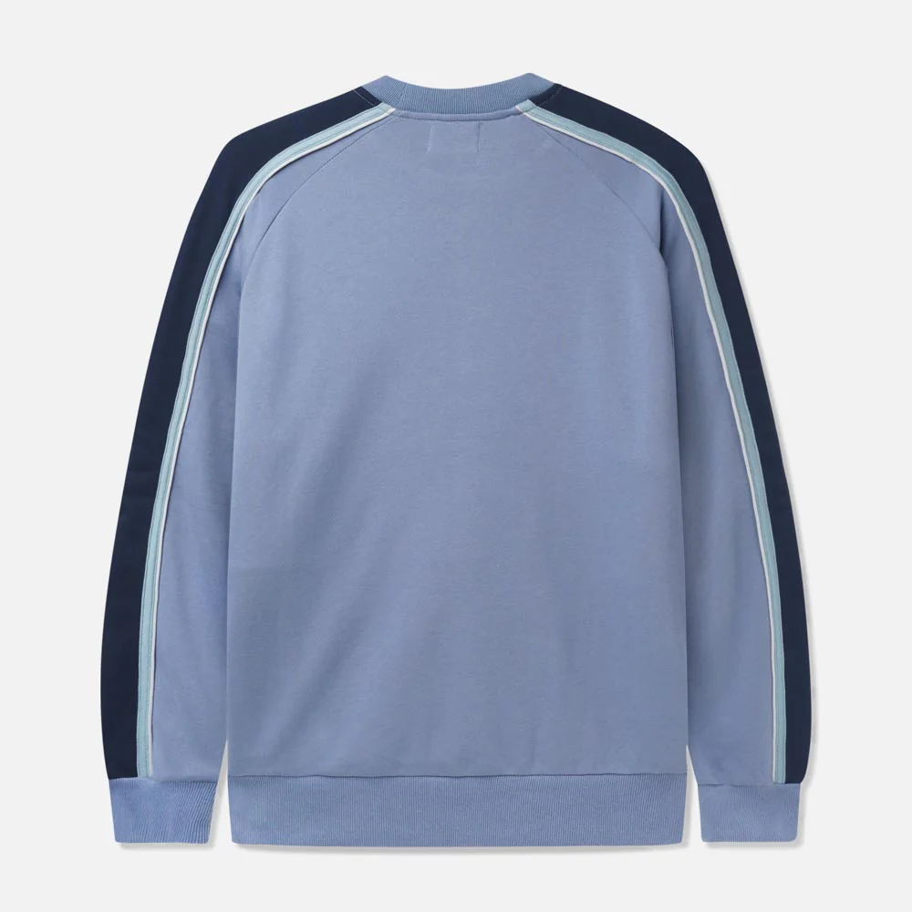 Butter Goods - Division Crewneck Sweatshirt - Slate - Image 2