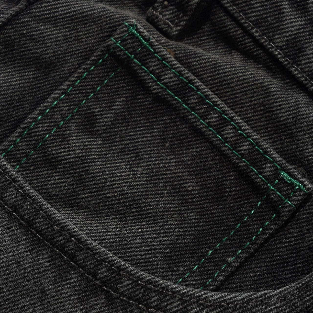 Butter Goods - Garage Denim Shorts - Faded Black - Image 4