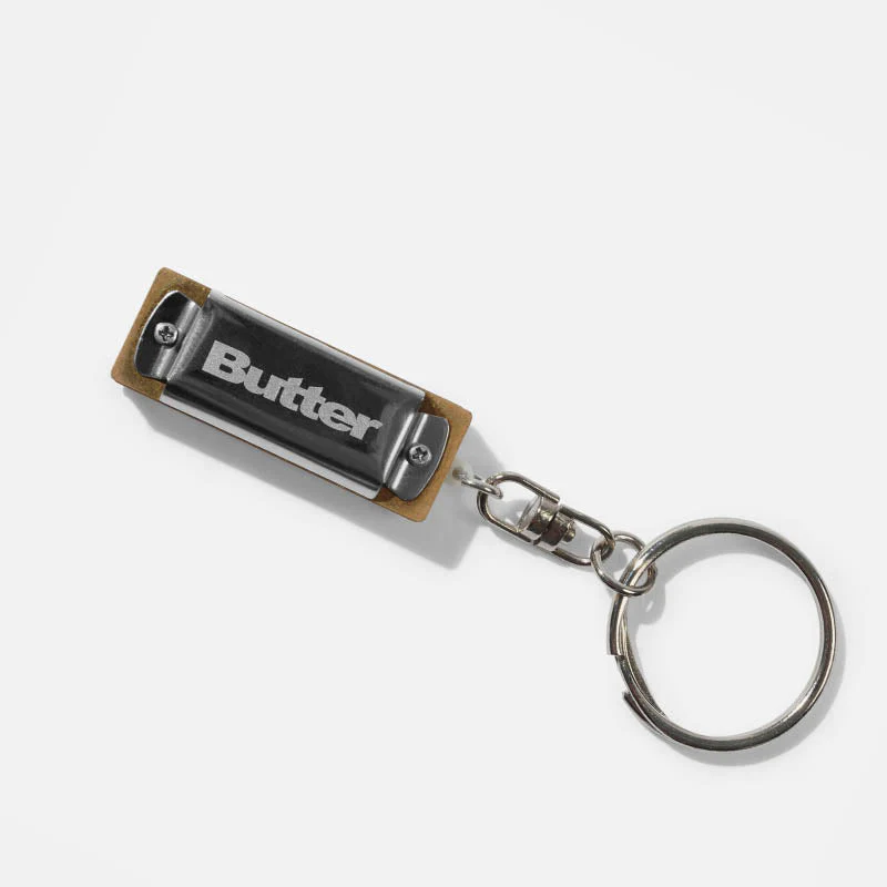 Butter Goods - Harmonica Keychain - Silver - Image 2