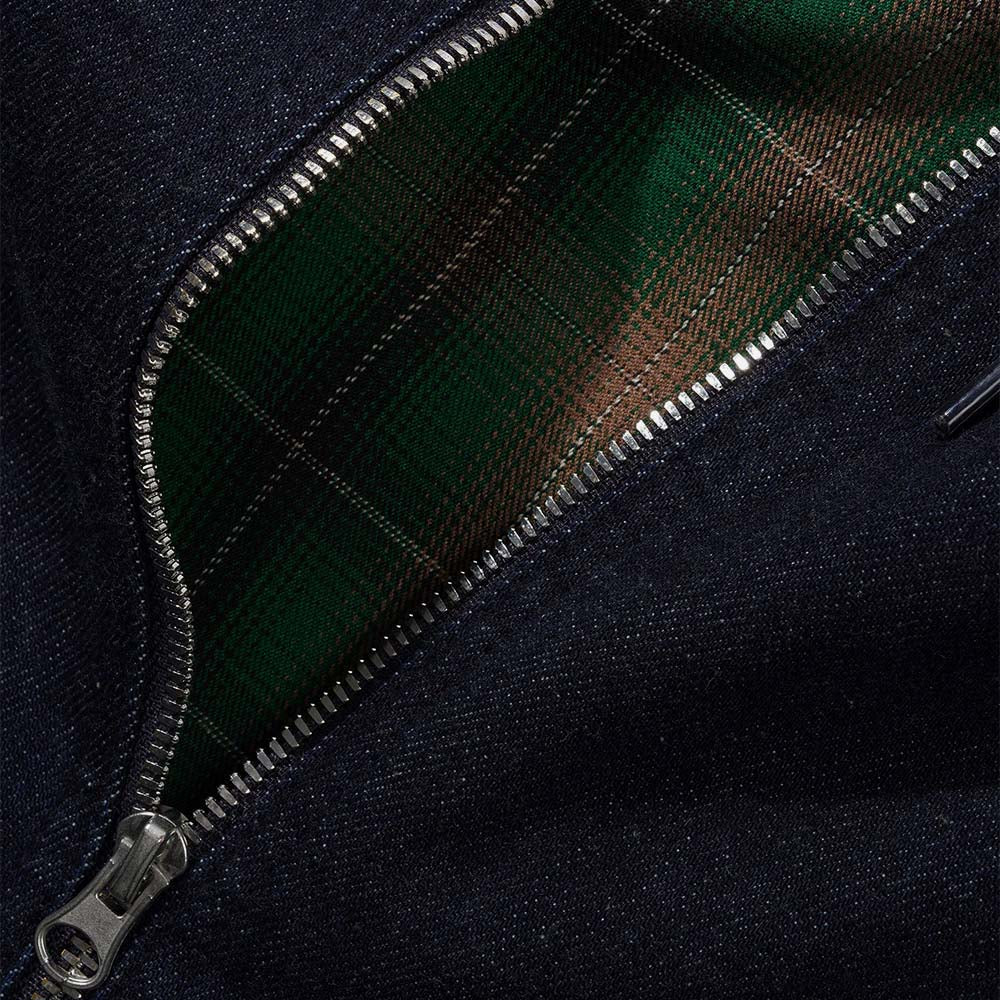 Butter Goods - Hooded Work Jacket - Rinsed Indigo - Image 2