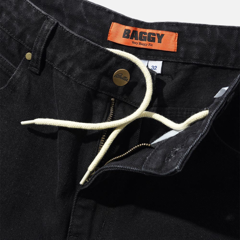 Butter Goods - Lock Denim Jeans - Flat Black - Image 4