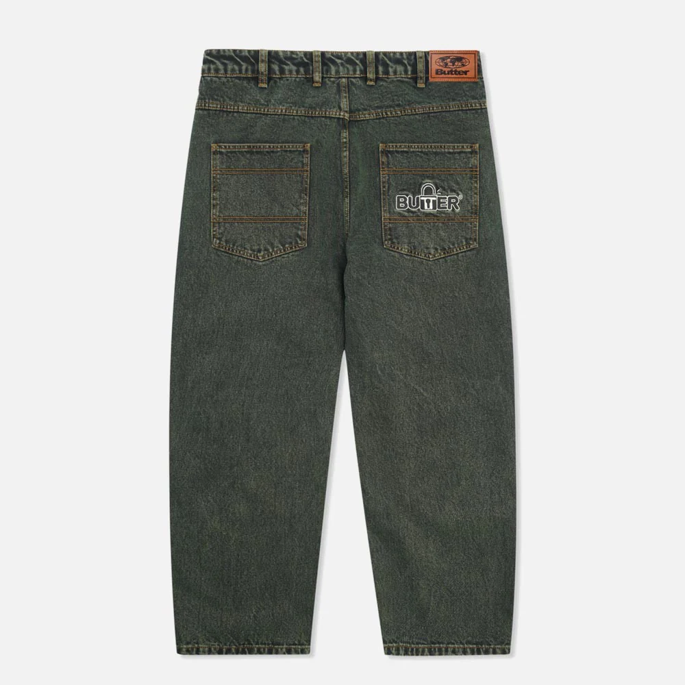 Butter Goods - Lock Denim Jeans - Washed Ivy - Image 2