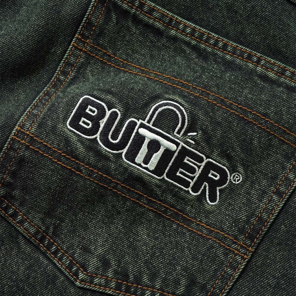 Butter Goods - Lock Denim Jeans - Washed Ivy - Image 3
