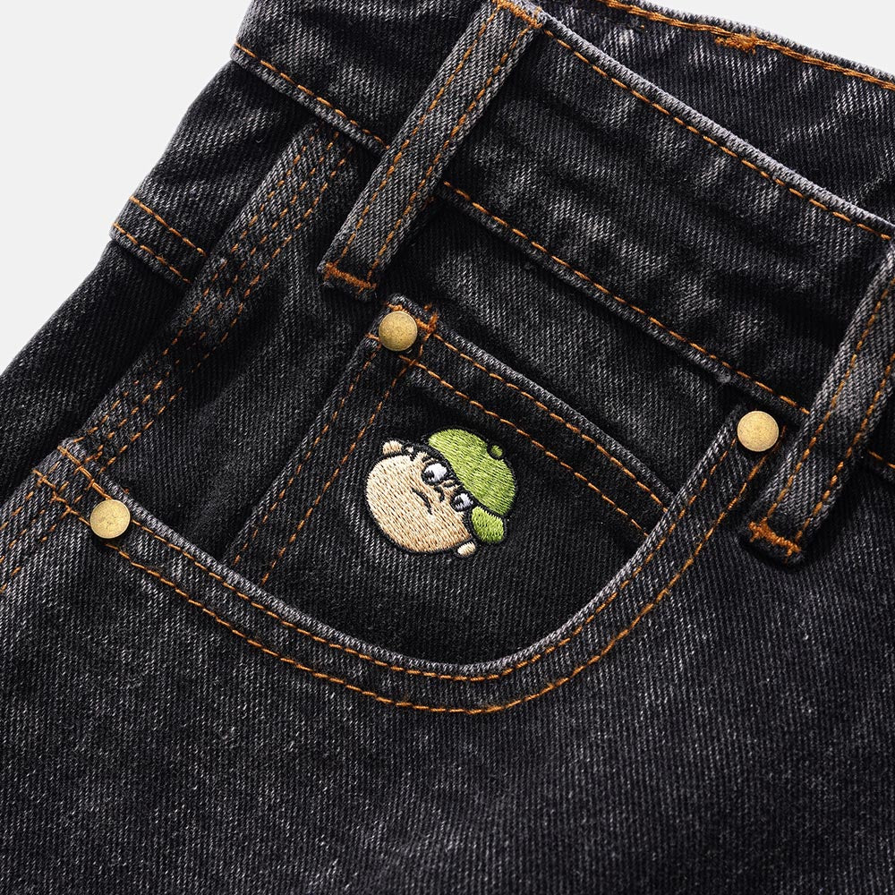 Butter Goods - Philly Santosuosso Denim Jeans - Gun Metal - Image 4