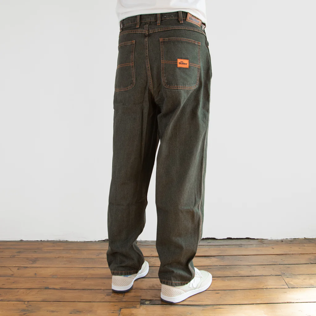 Butter Goods - Philly Santosuosso Denim Jeans - Army Wash - Image 3