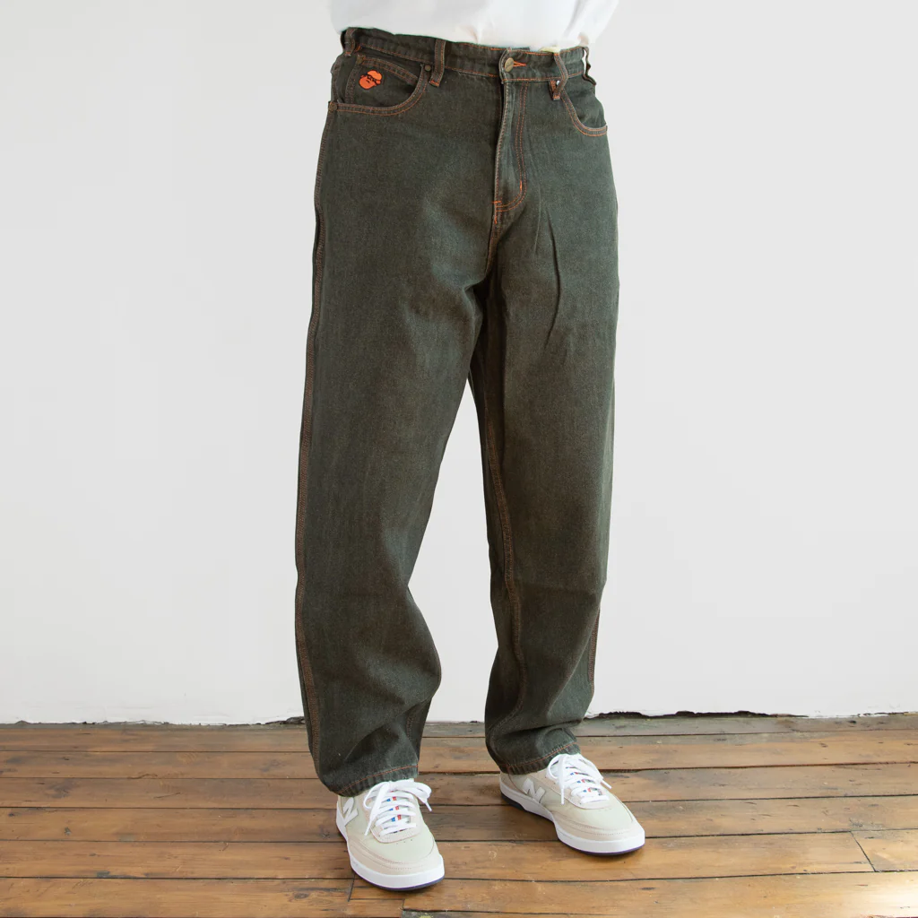 Butter Goods - Philly Santosuosso Denim Jeans - Army Wash - Image 4
