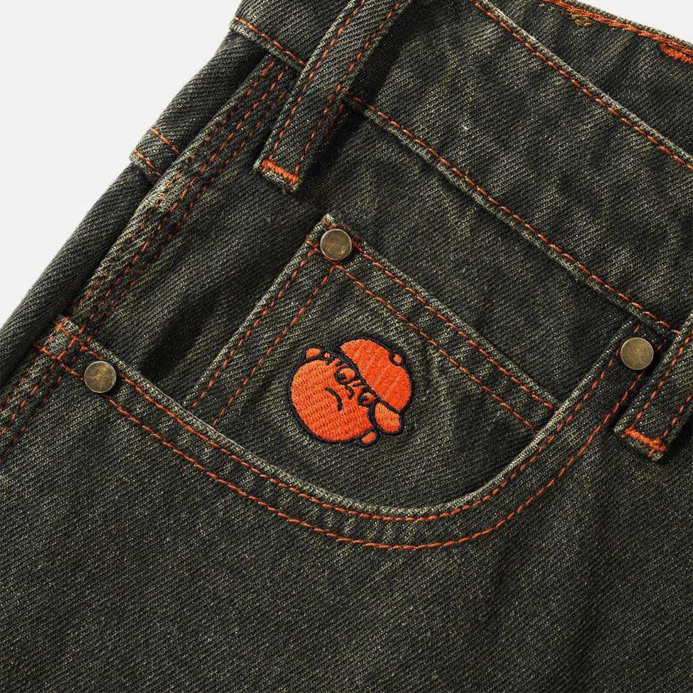 Butter Goods - Philly Santosuosso Denim Jeans - Army Wash - Image 7