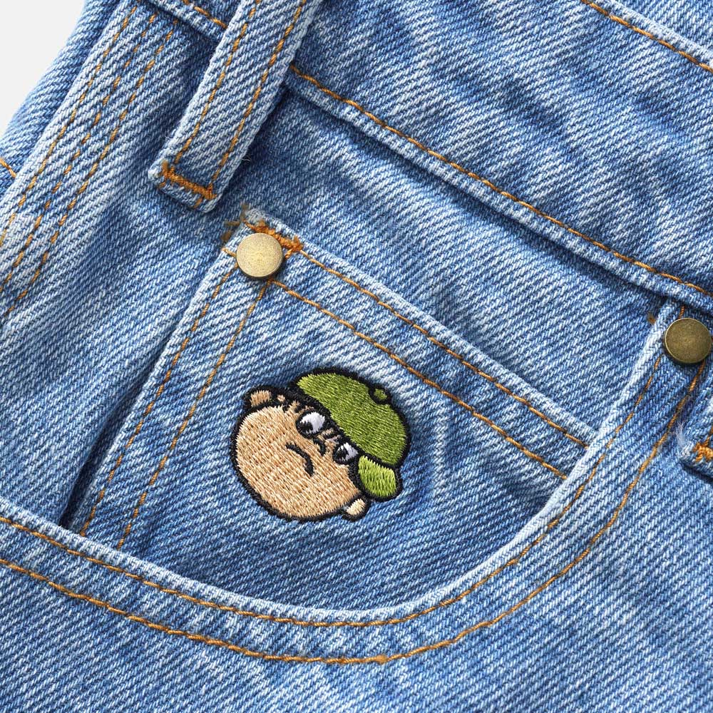 Butter Goods - Philly Santosuosso Denim Jeans - Washed Blue - Image 4