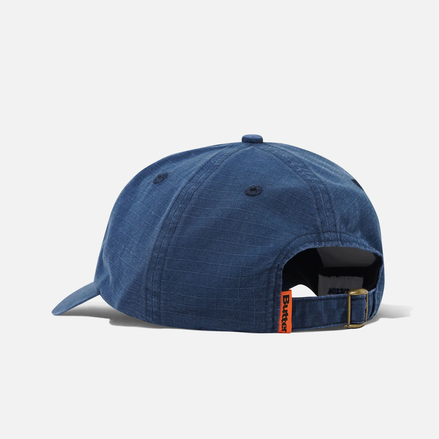Butter Goods - Ripstop Rounded Logo Cap - Washed Navy - Image 2