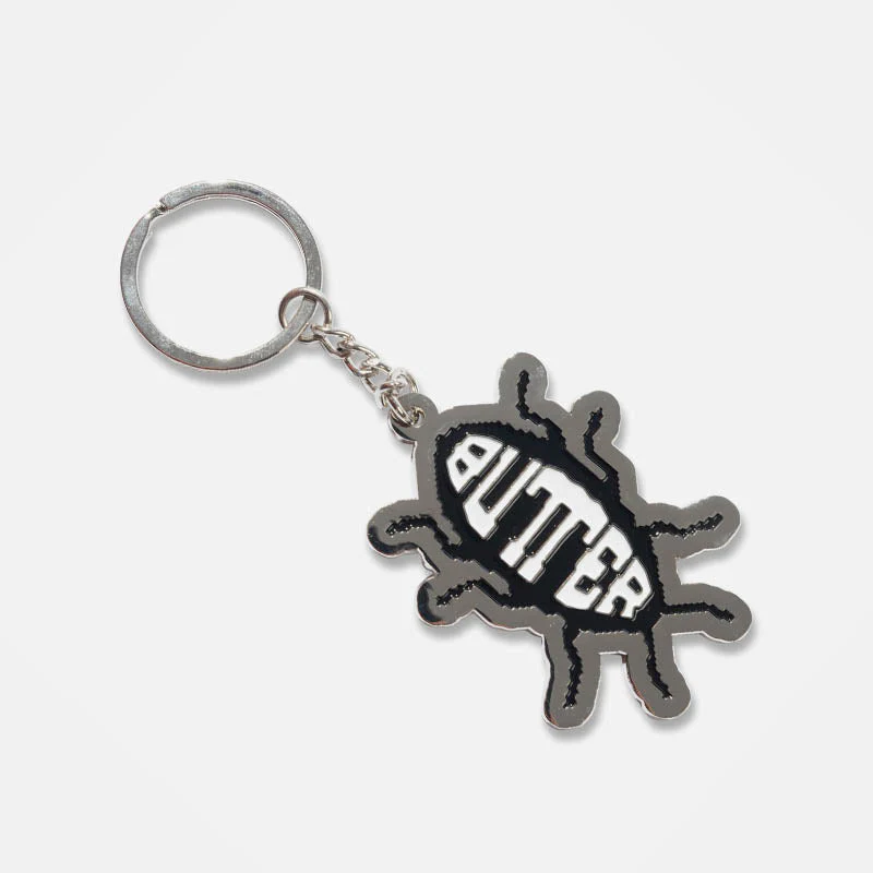 Butter Goods - Roach Enamel Keychain - Silver