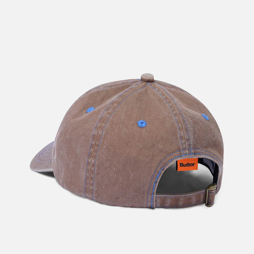 Butter Goods - Rounded Logo 6 Panel Cap - Bark - Image 2