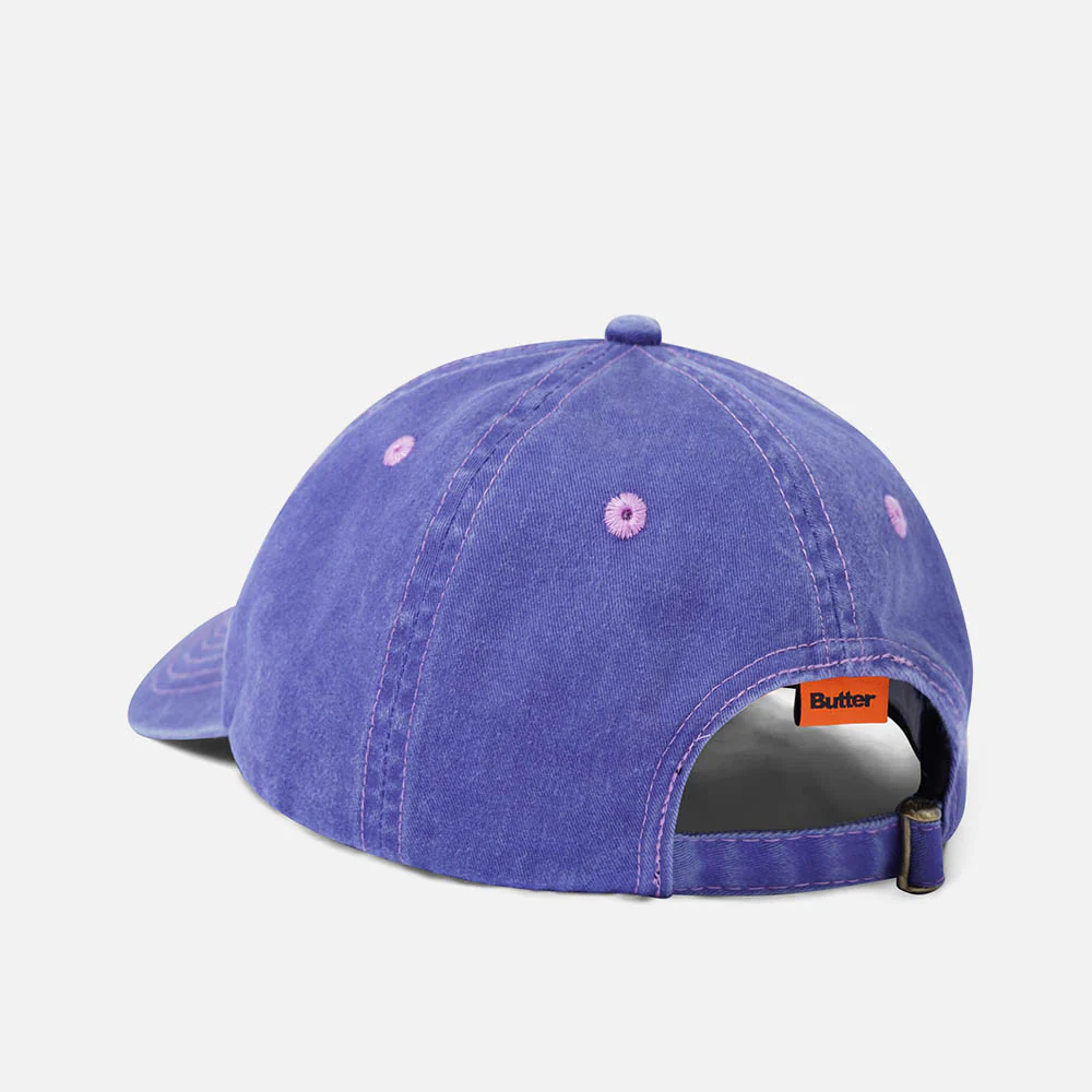 Butter Goods - Rounded Logo 6 Panel Cap - Grape - Image 2