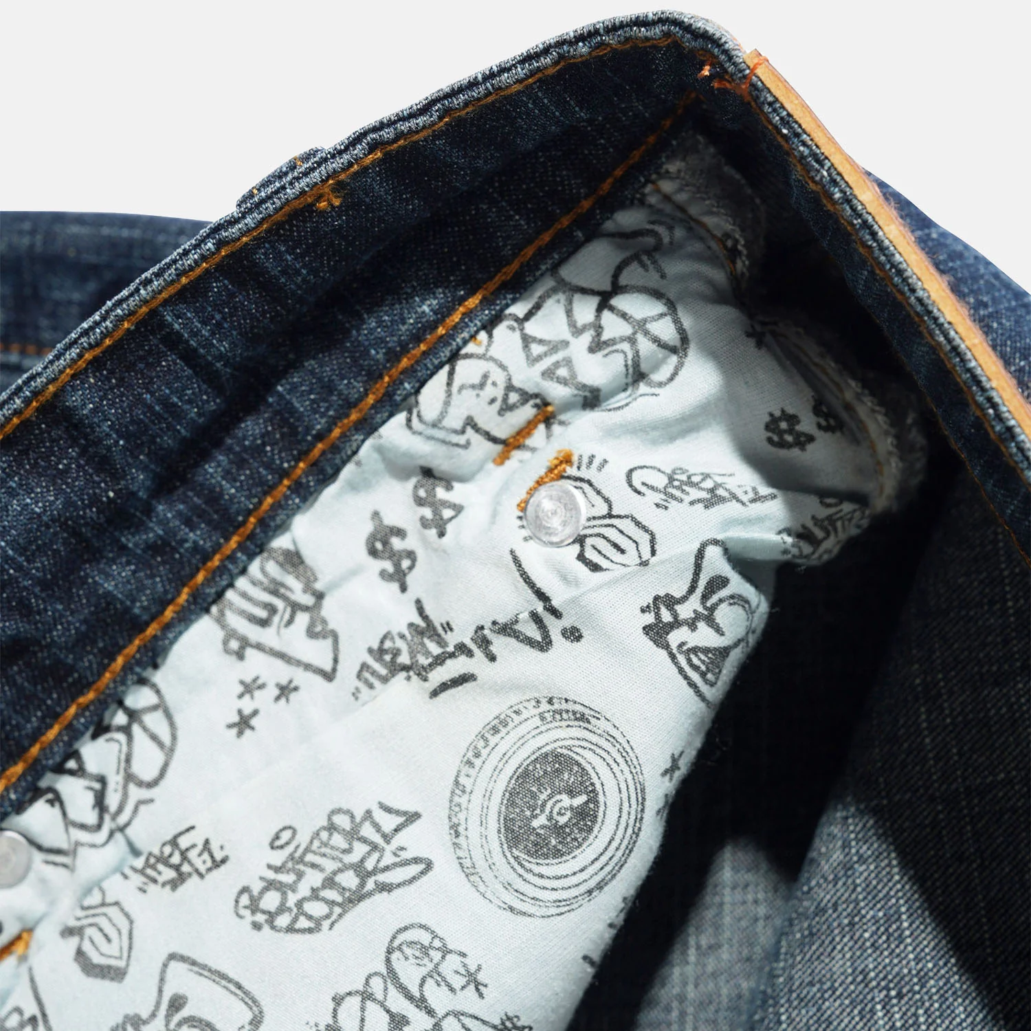 Butter Goods - Santosuosso Denim Jeans - Streaky Navy - Image 6