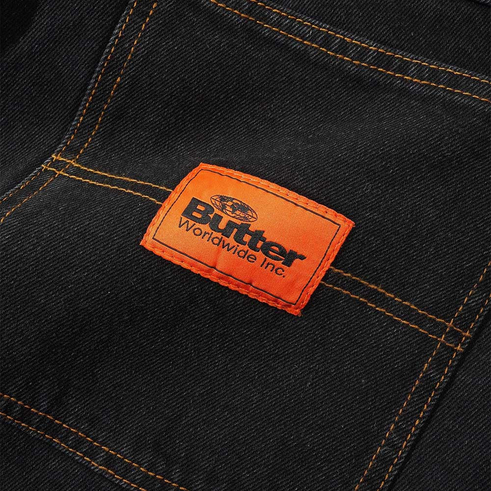 Butter Goods - Philly Santosuosso Denim Jeans - Washed Black - Image 6