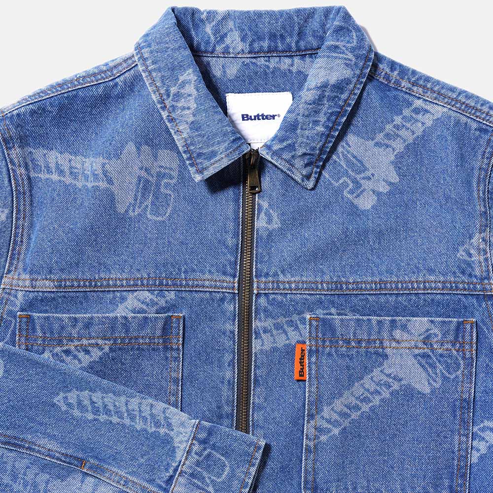Butter Goods - Screw Denim Jacket - Washed Indigo - Image 3