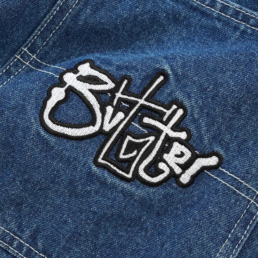 Butter Goods - Scribble Denim Jeans - Mid Blue - Image 6