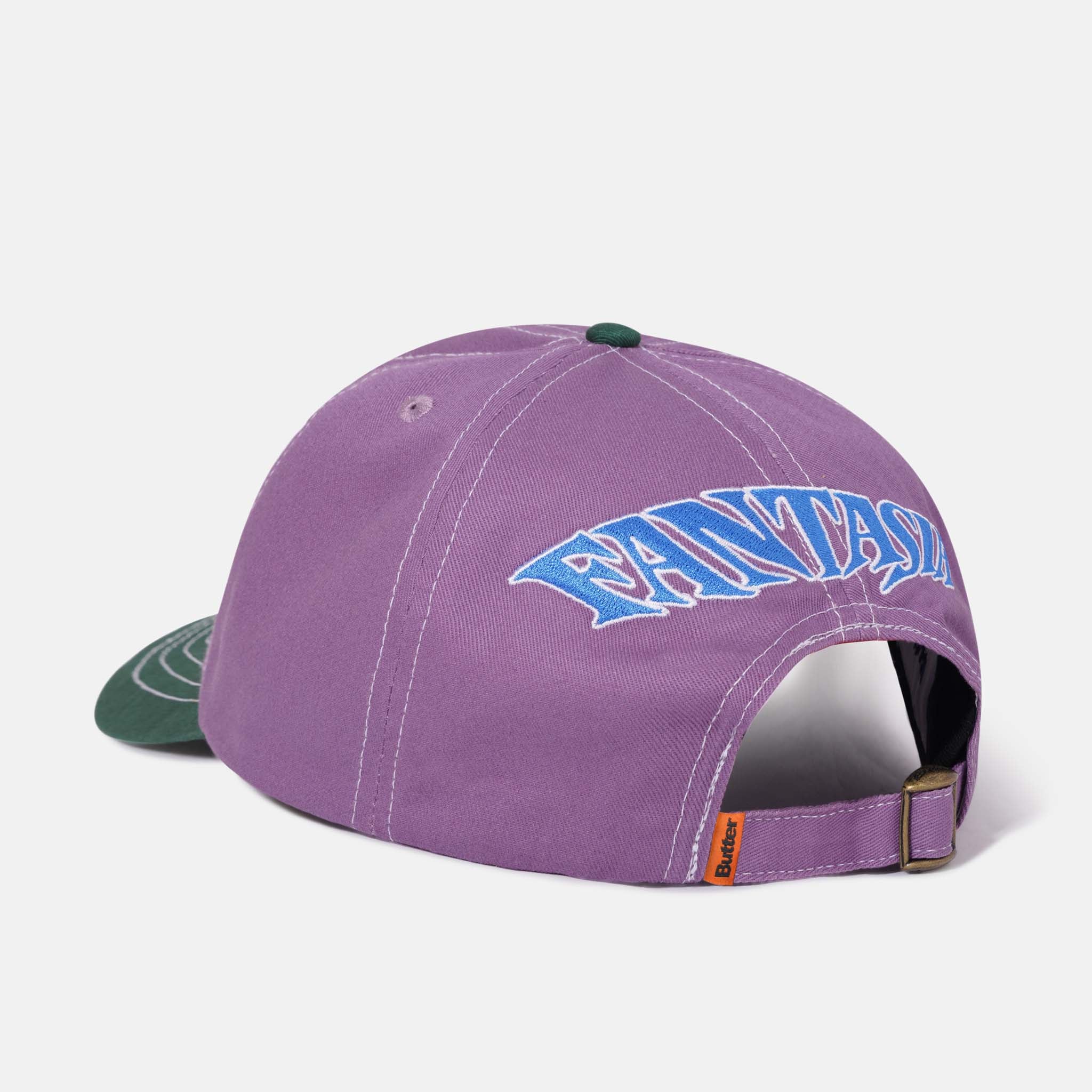 Butter Goods - Disney Sorcerer 6 Panel Cap - Berry / Forest - Image 3