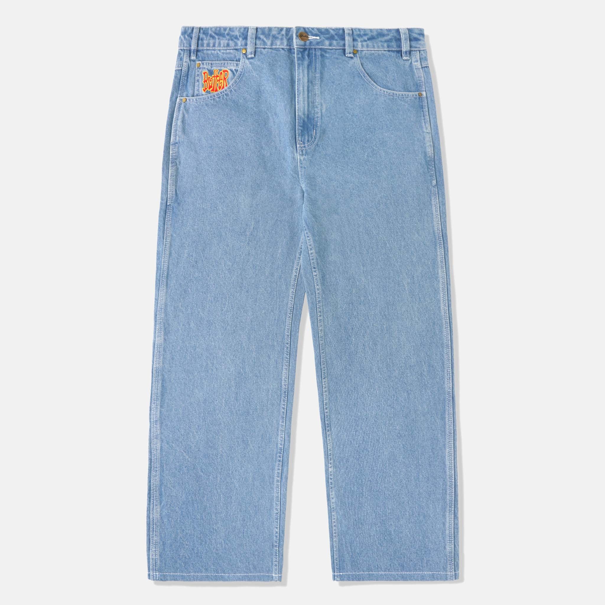 Butter Goods - Tour Denim Jeans - Washed Indigo - Image 2