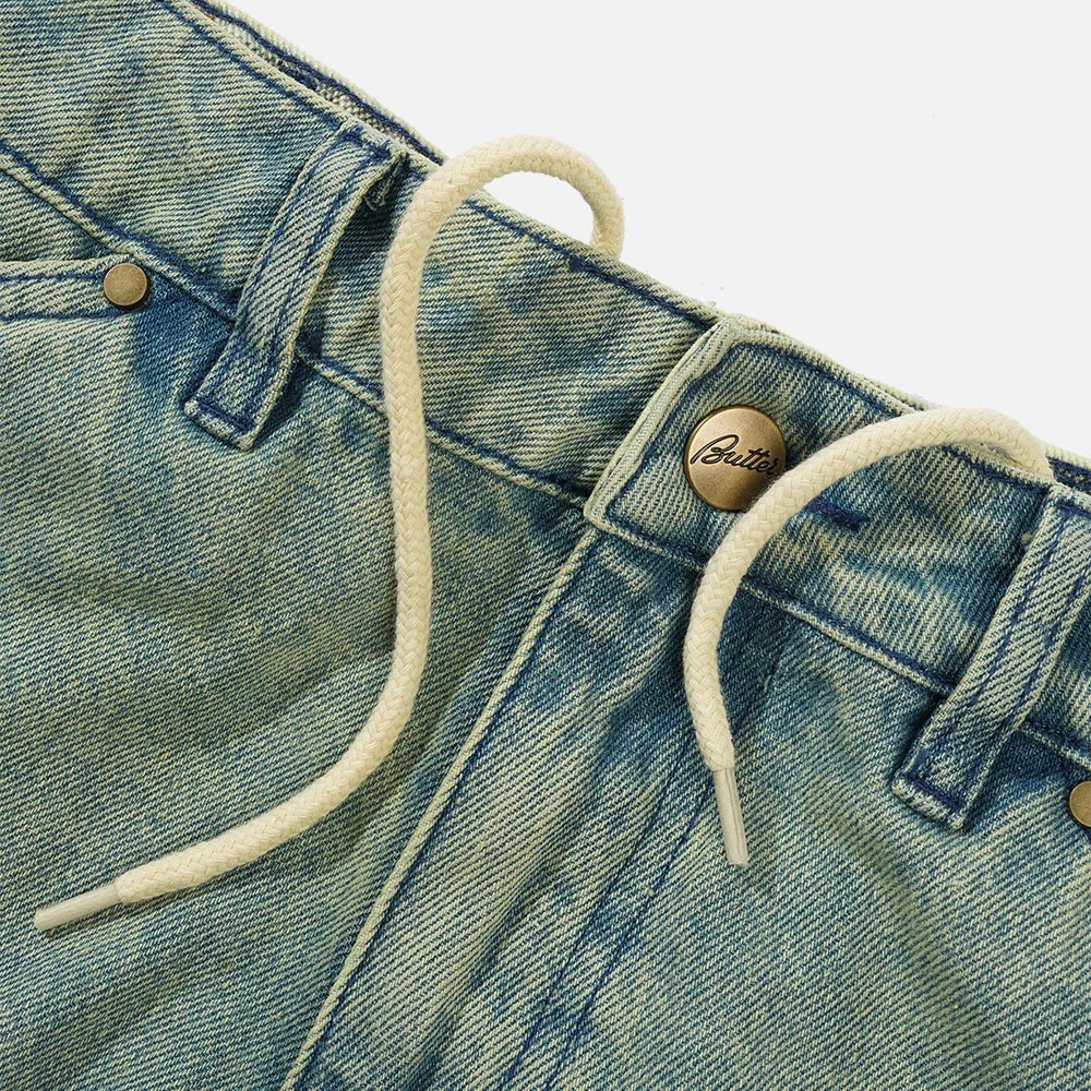 Butter Goods - Trim Denim Jeans - Sunfade Blue - Image 3