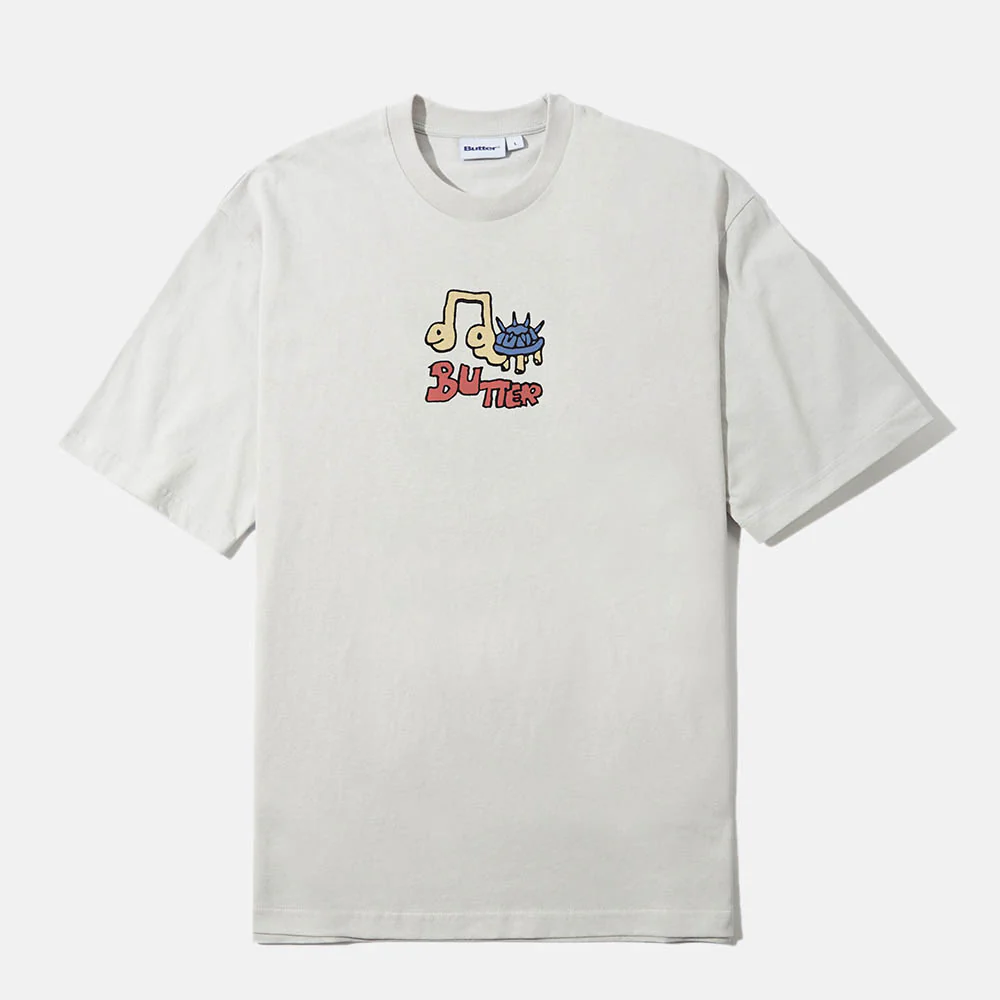 Butter Goods - Turtle T-Shirt - Cement