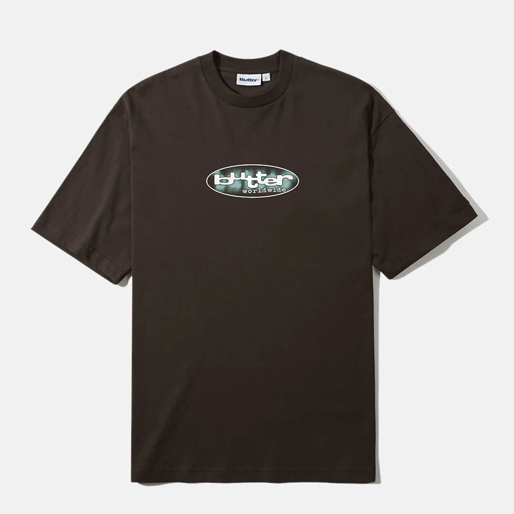 Butter Goods - Vortex T-Shirt - Chocolate
