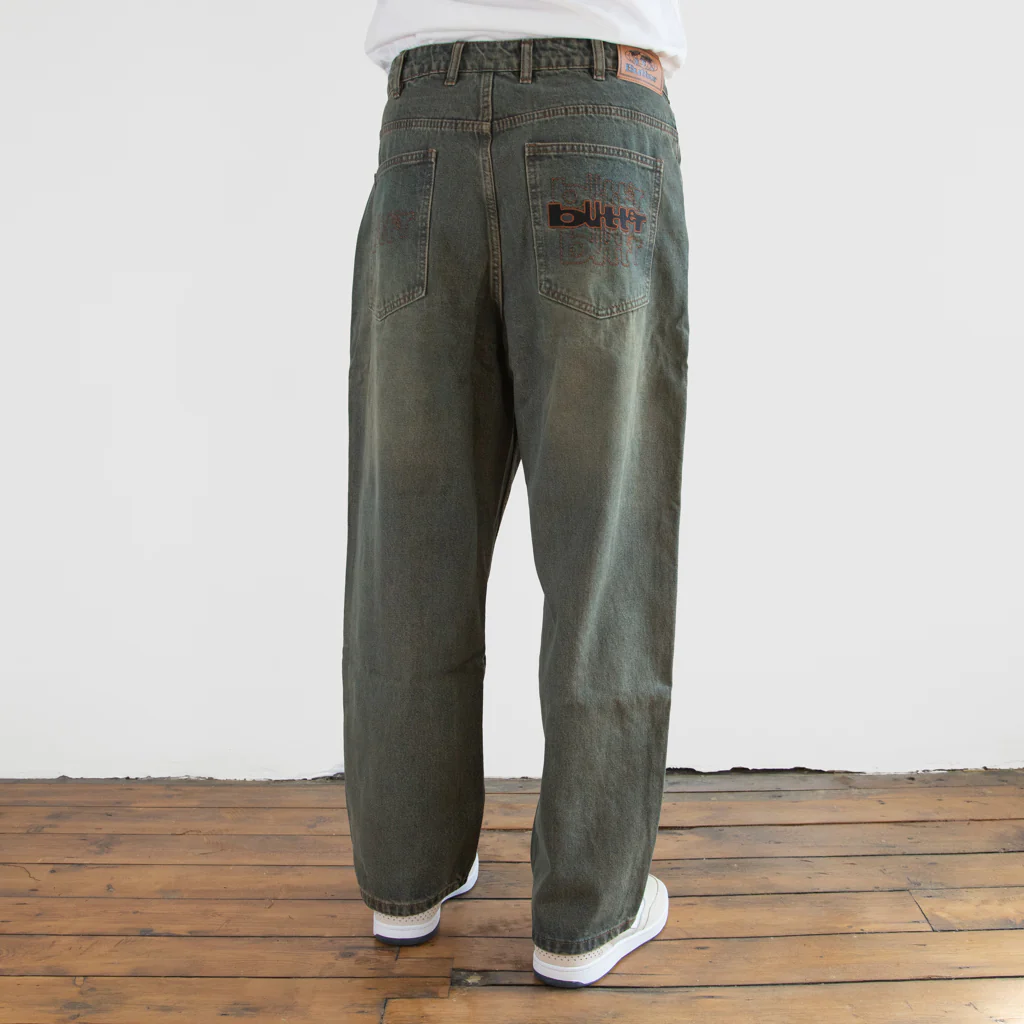 Butter Goods - Warped Denim Jeans - Dirty Wash Indigo - Image 3