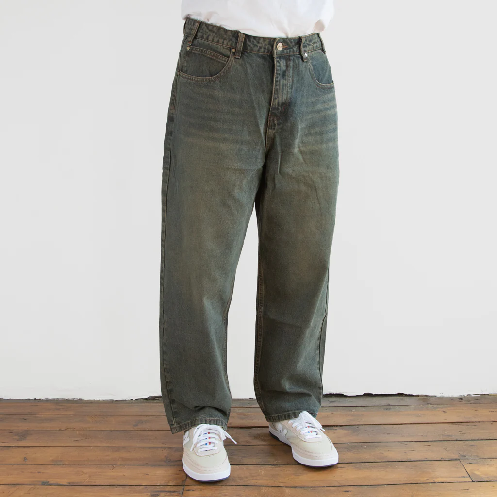Butter Goods - Warped Denim Jeans - Dirty Wash Indigo - Image 4