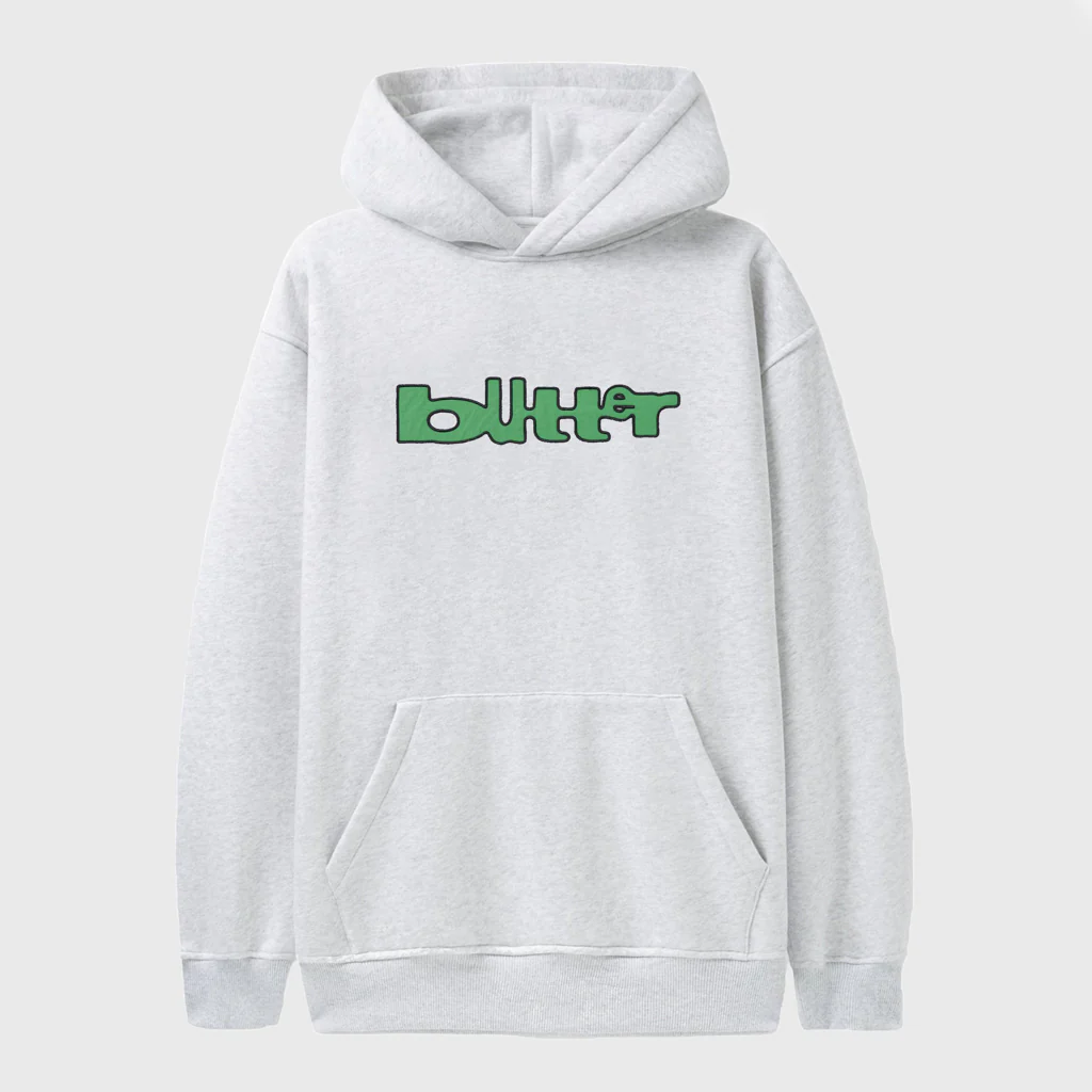 Butter Goods - Warped Pullover Hooded Sweatshirt - Ash