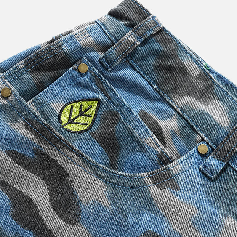 Butter Goods - Weathergear Denim Jeans - Motion Camo - Image 6