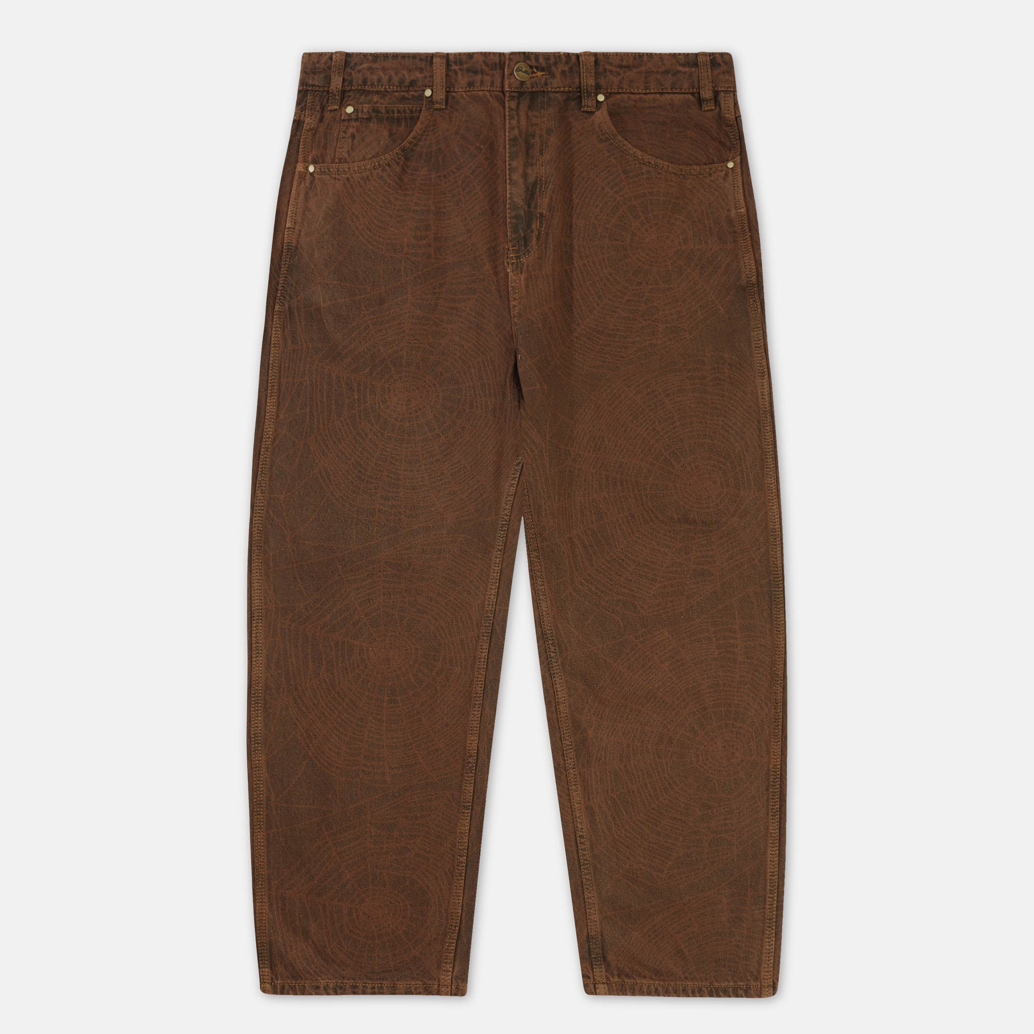 Butter Goods - Web Denim Jeans - Brown - Image 2