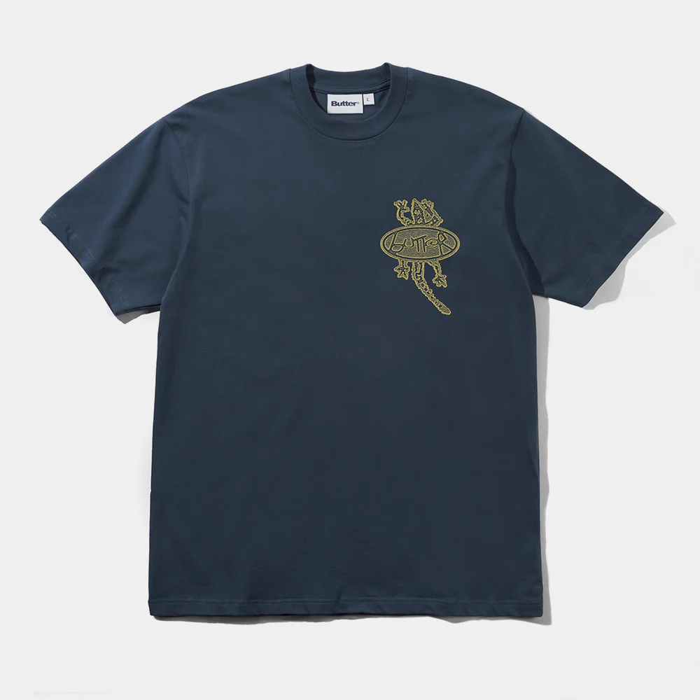 Butter Goods - Wipeout T-Shirt - Denim - Image 2