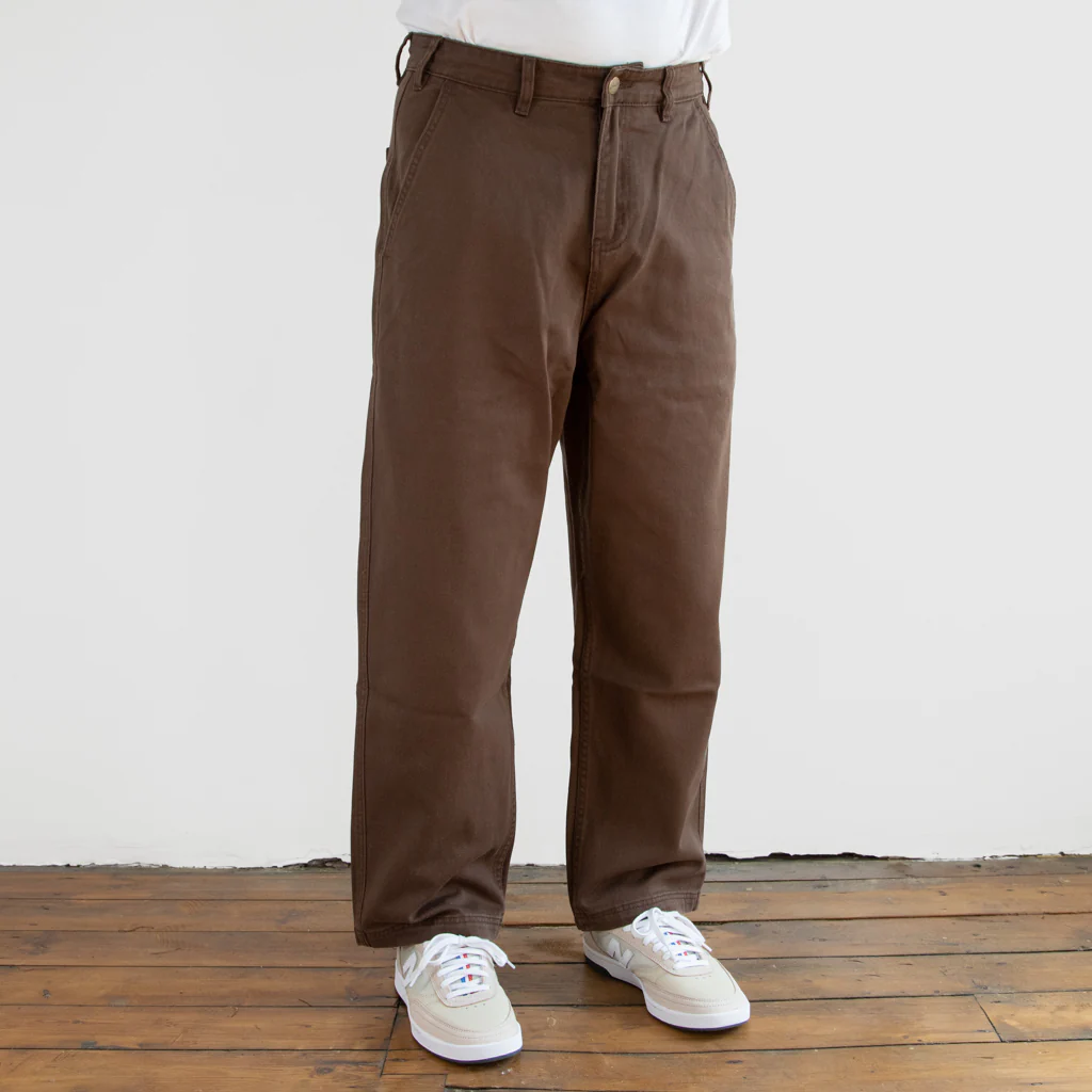Butter Goods - Denim Work Pants - Dark Brown - Image 4
