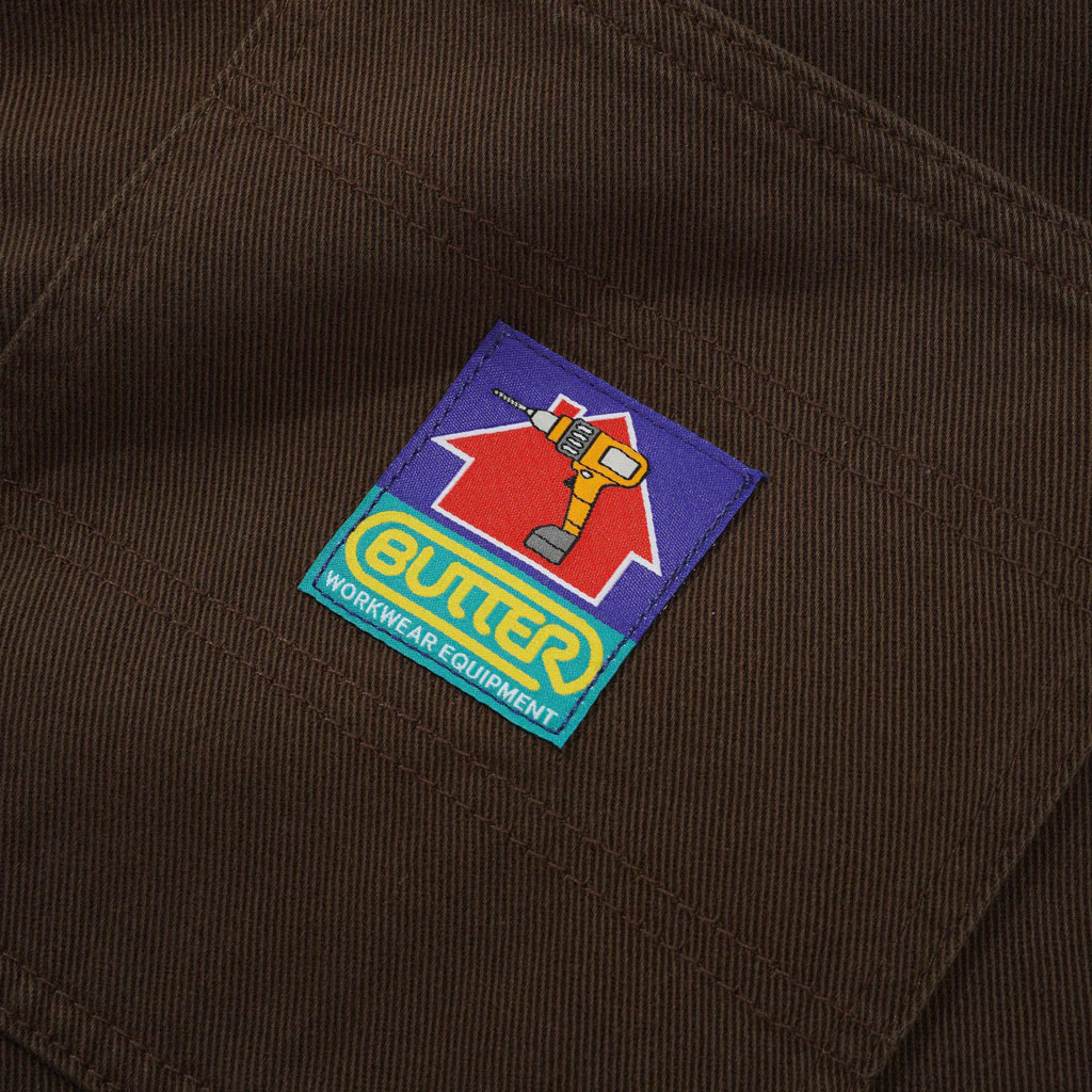Butter Goods - Denim Work Pants - Dark Brown - Image 6