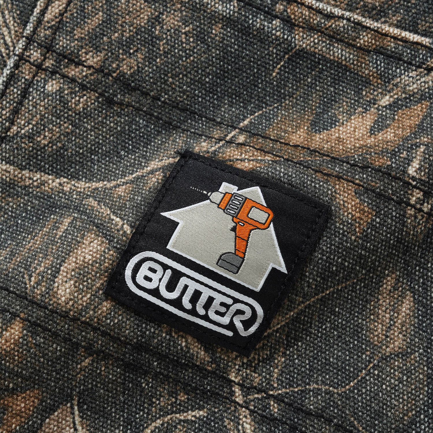 Butter Goods - Work Pants - Forest Camo - Image 4