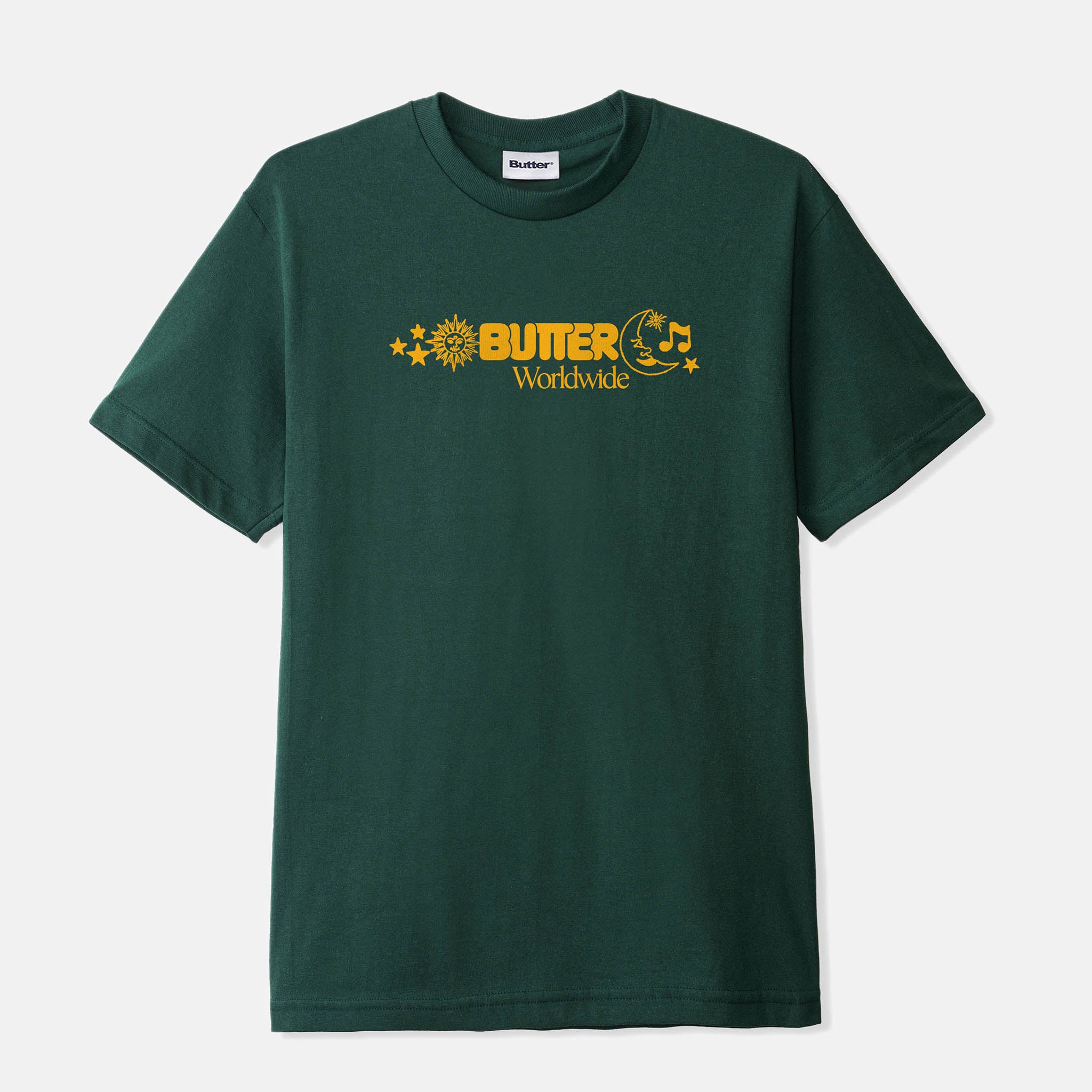 Butter Goods - Zodiac T-Shirt - Dark Forest