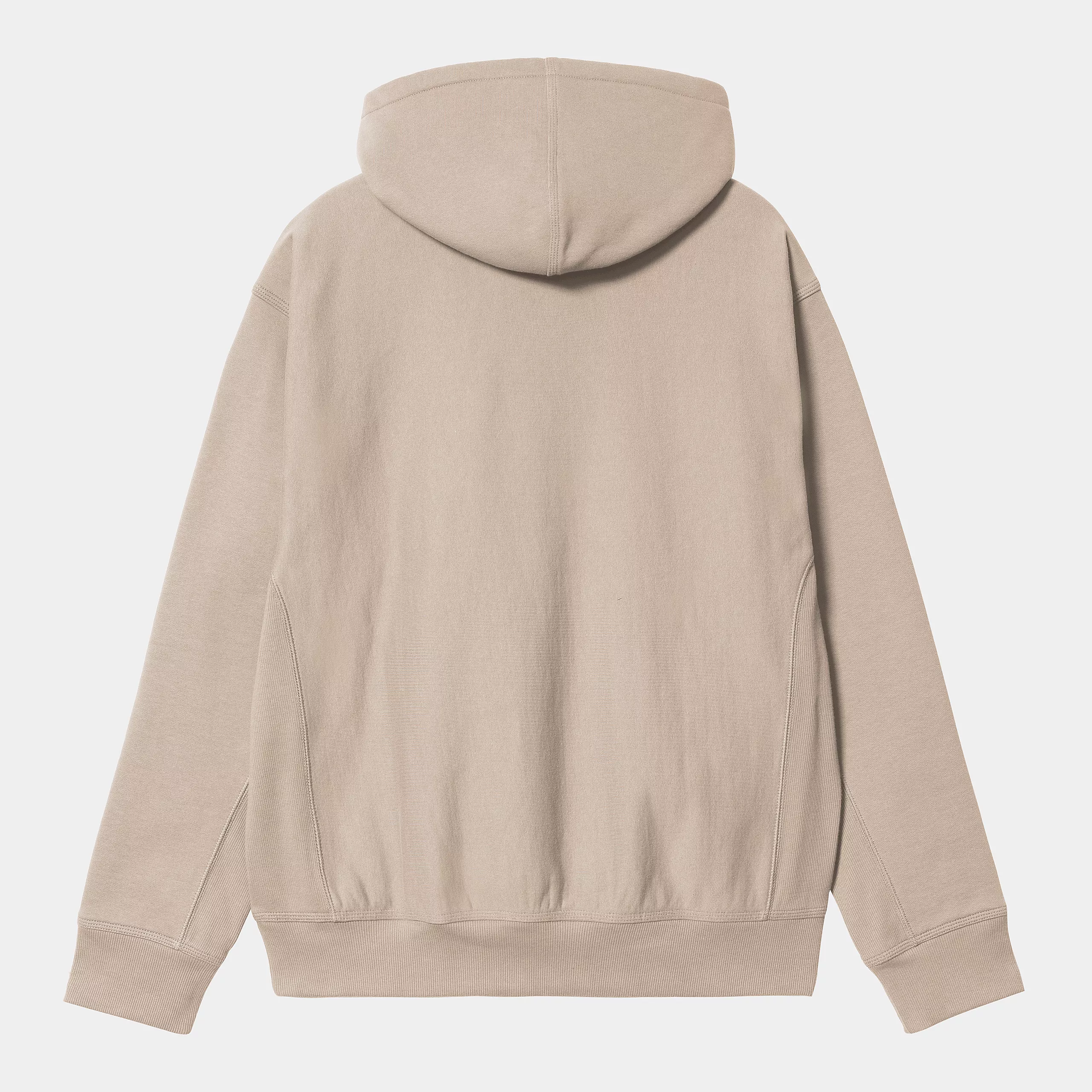 Carhartt WIP - American Script Pullover Hooded Sweatshirt - Fleur De Sel - Image 2