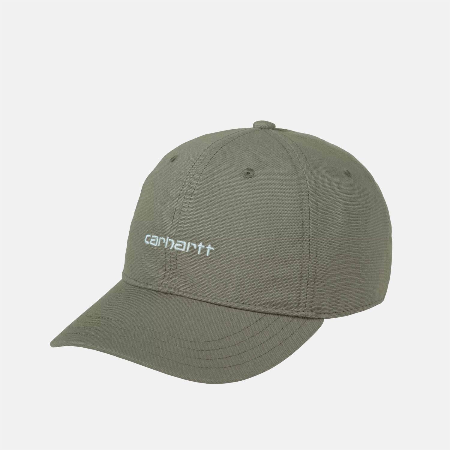 Carhartt WIP - Canvas Script Cap - Leaf / Tourmaline
