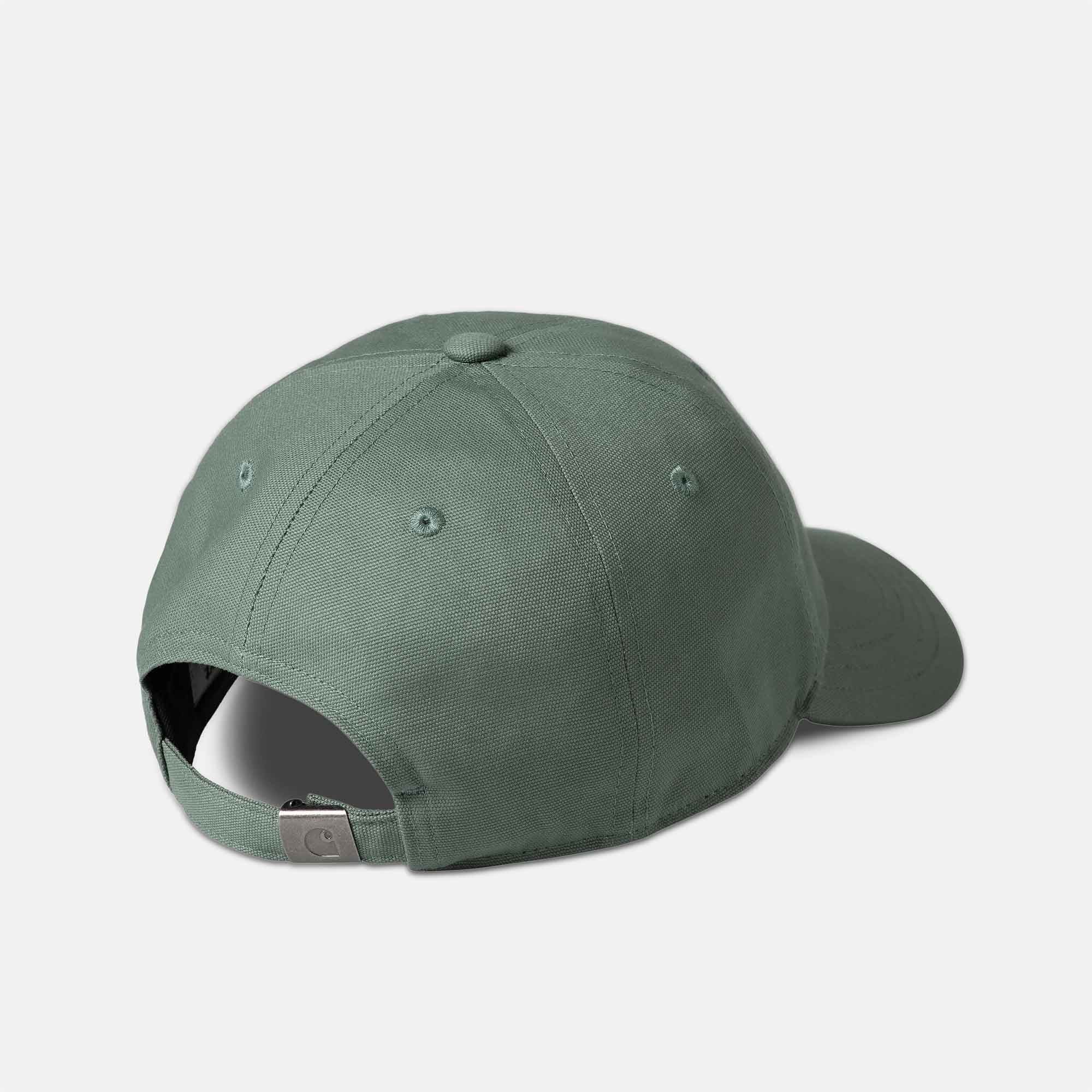 Carhartt WIP - Canvas Script Cap - Park / White - Image 2