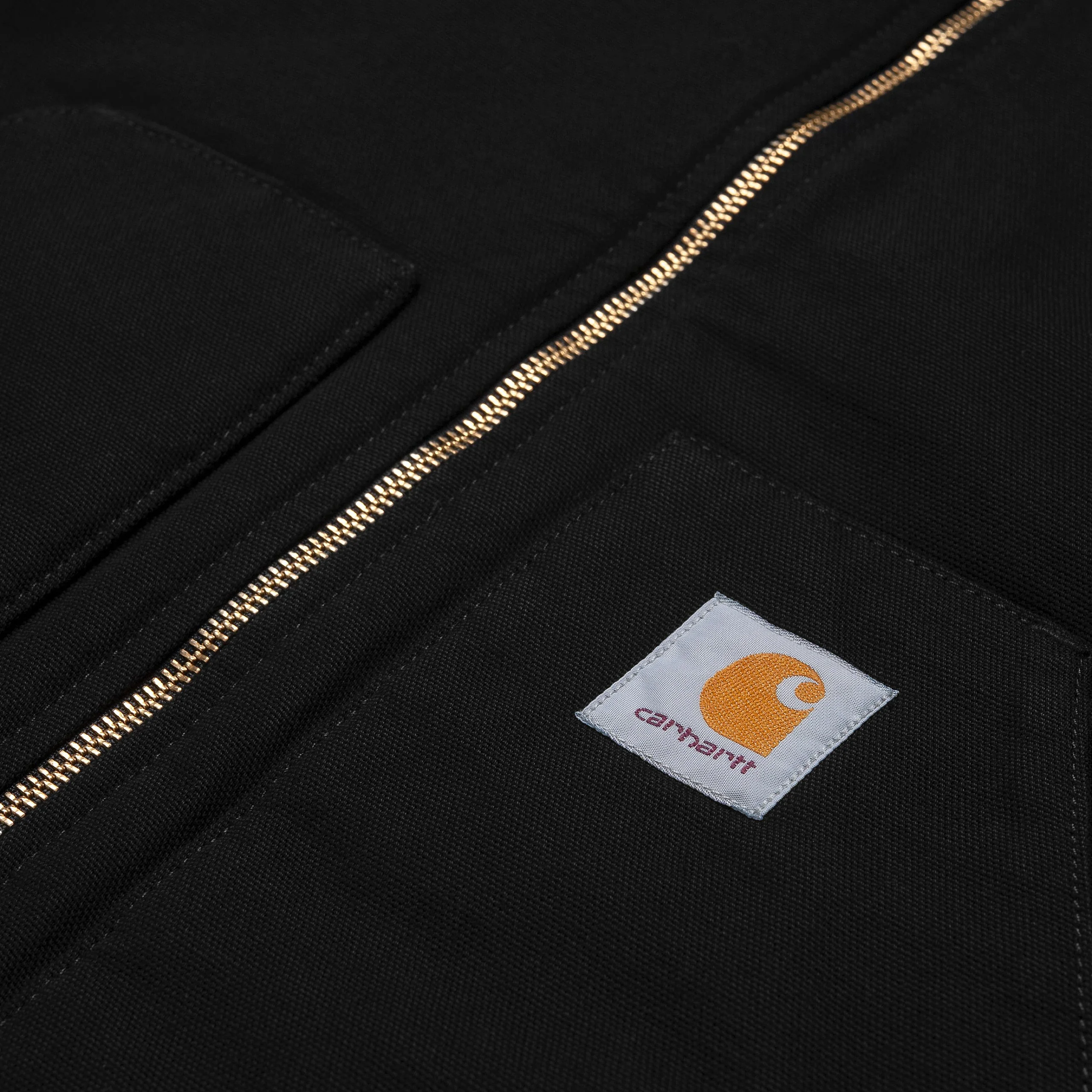 Carhartt WIP - Canvas Vest Jacket - Black (Rinsed) - Image 4