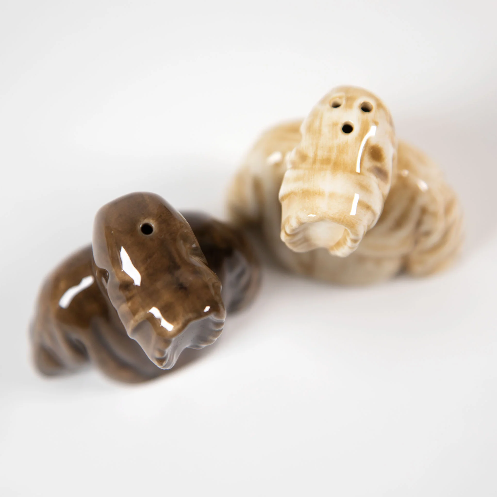 Carhartt WIP - Ceramic Salt And Pepper Shakers - Salt / Hamilton Brown - Image 3