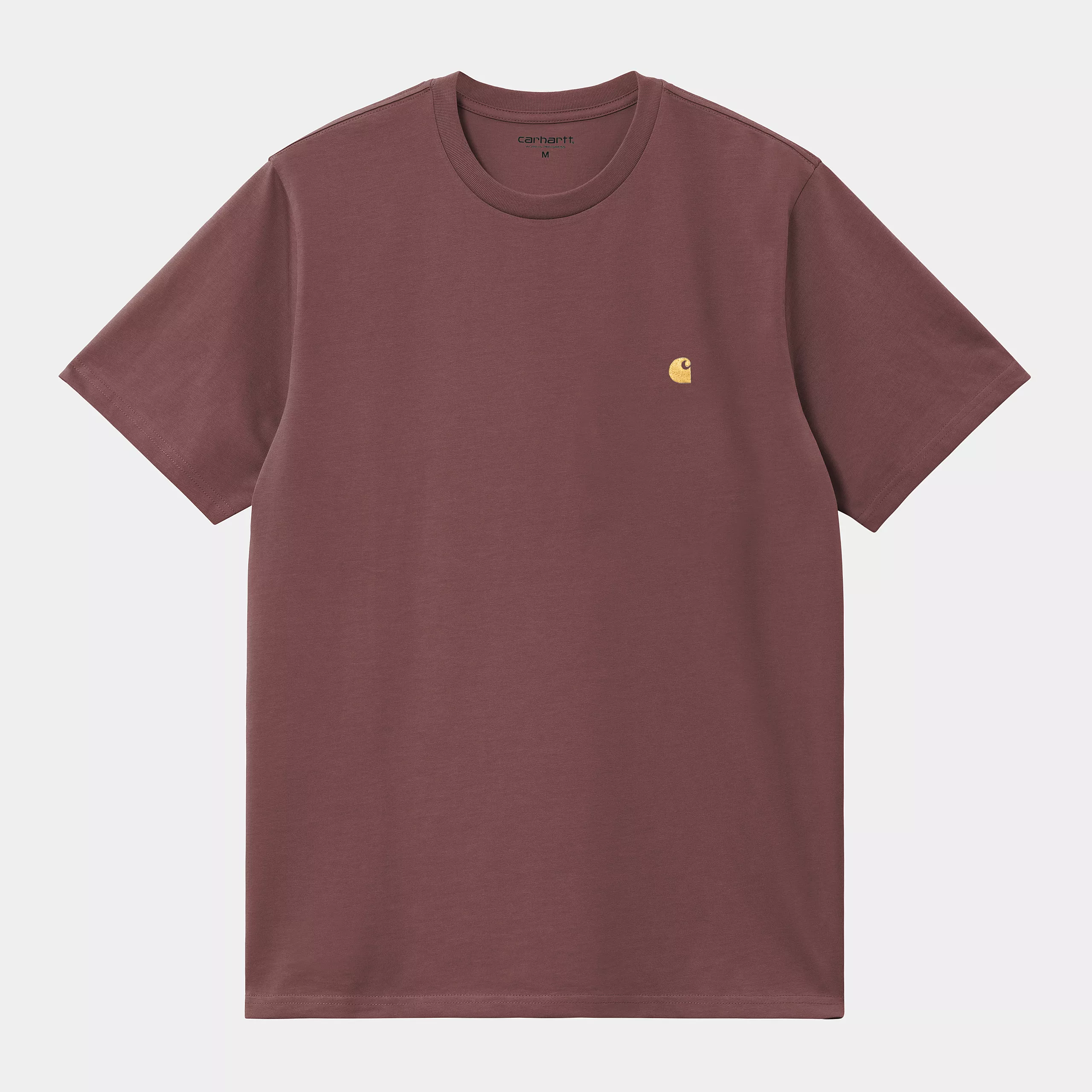 Carhartt WIP - Chase T-Shirt - Dusky Pink / Gold
