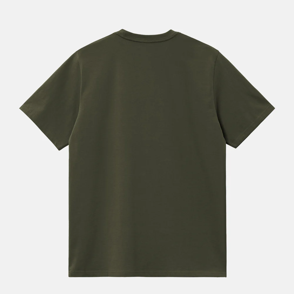 Carhartt WIP - Chase T-Shirt - Olive / Gold - Image 2