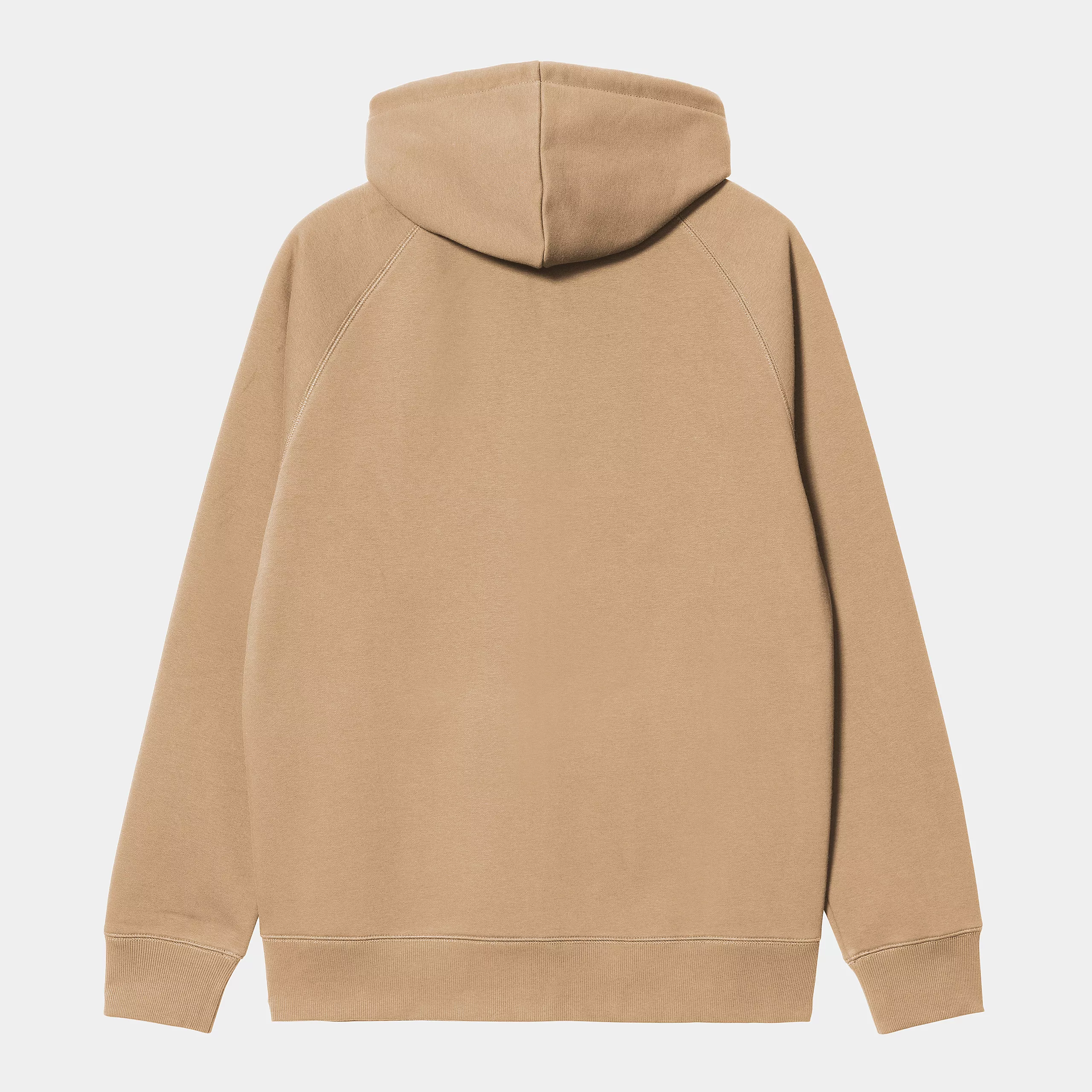 Carhartt WIP - Chase Zip Hooded Sweatshirt - Dusty Hamilton Brown / Gold - Image 2