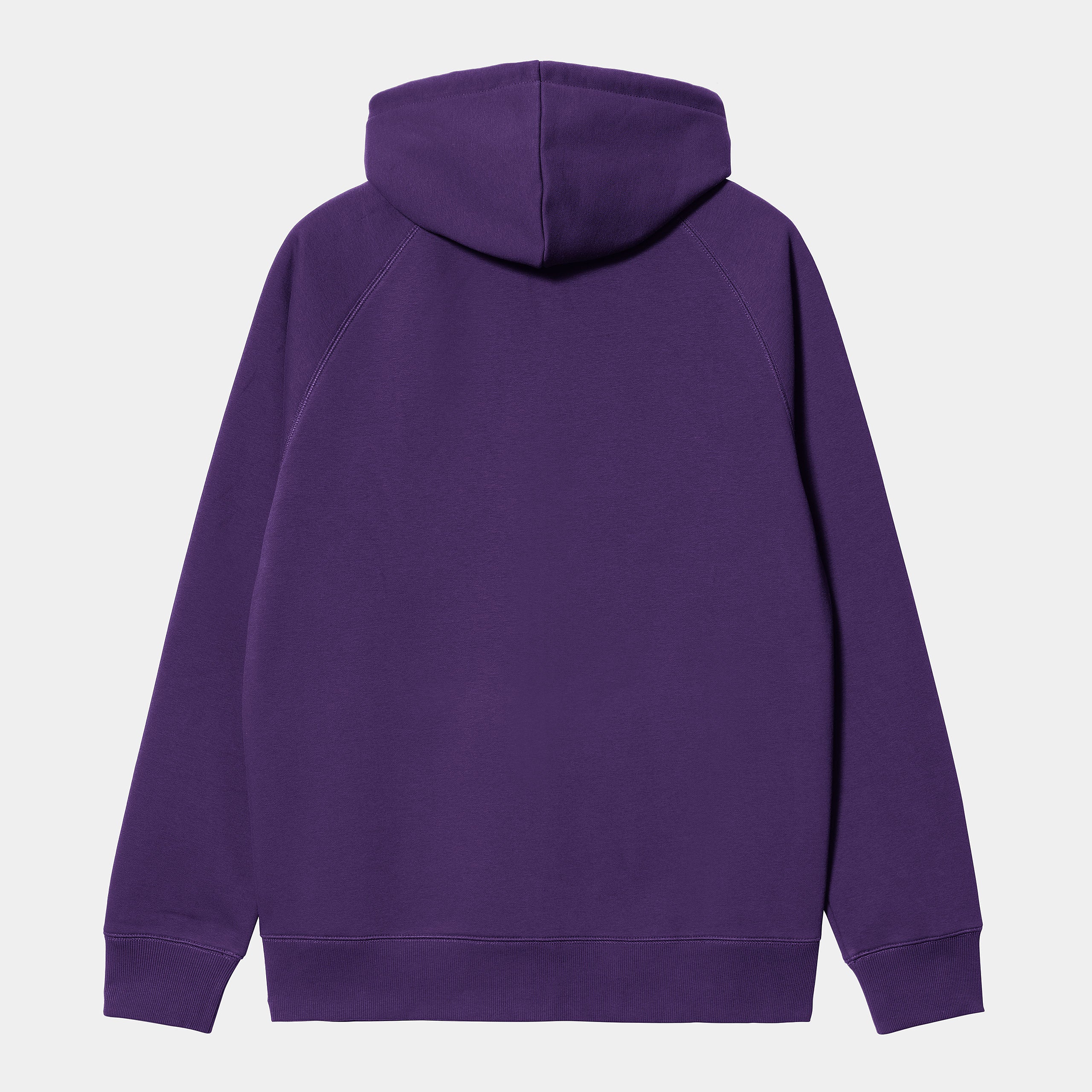 Carhartt WIP - Chase Zip Hooded Sweatshirt - Tyrian / Gold - Image 2