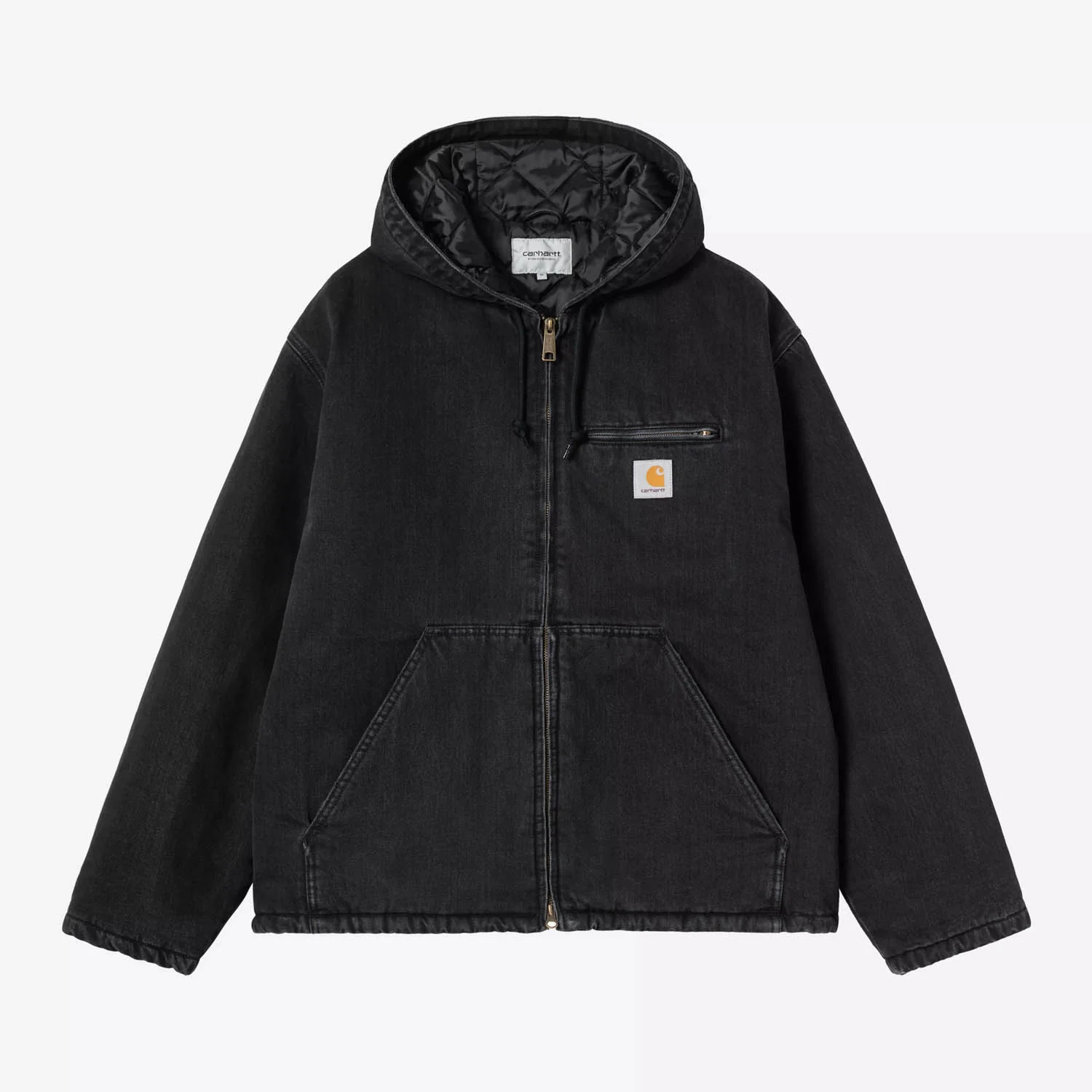 Carhartt WIP - Cleveland Jacket - Black Stone Washed
